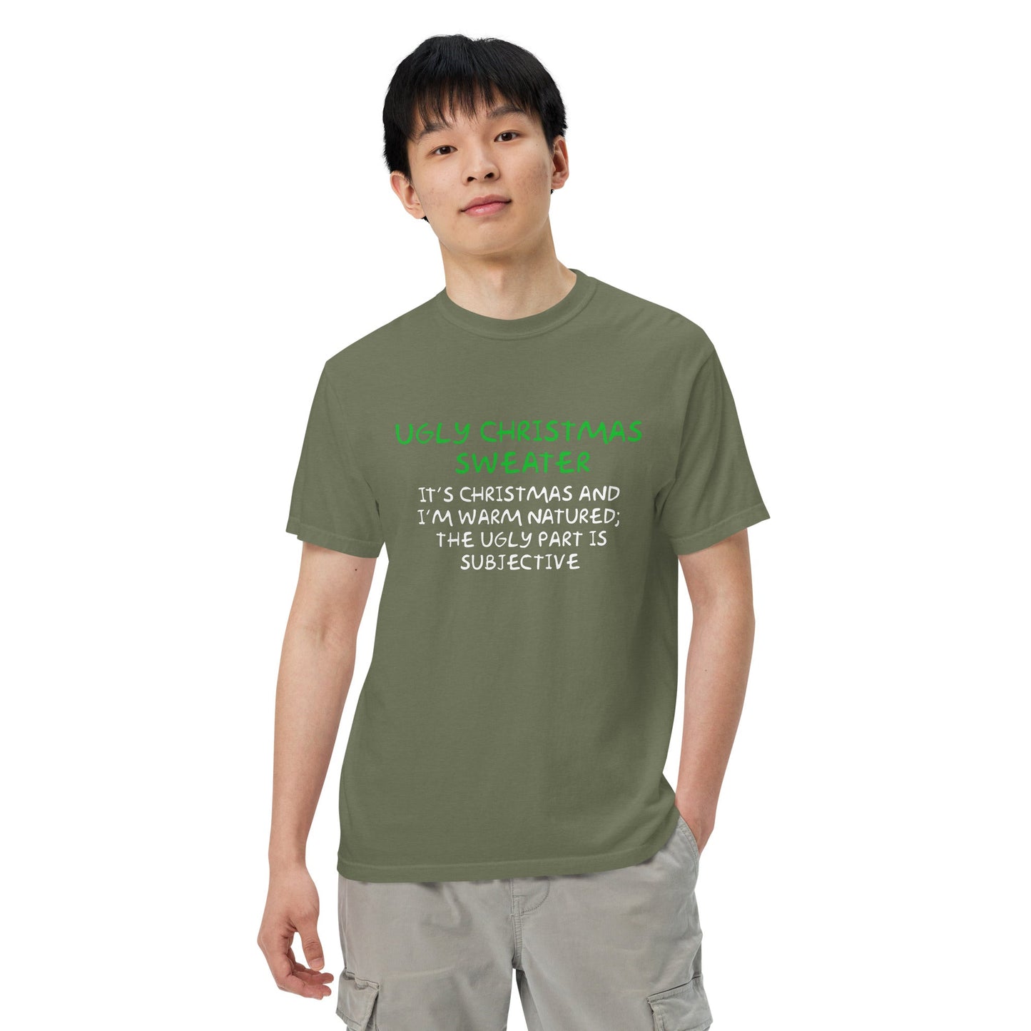 Subjectively Ugly Christmas Sweater T-shirt - The Nerd Supply Company