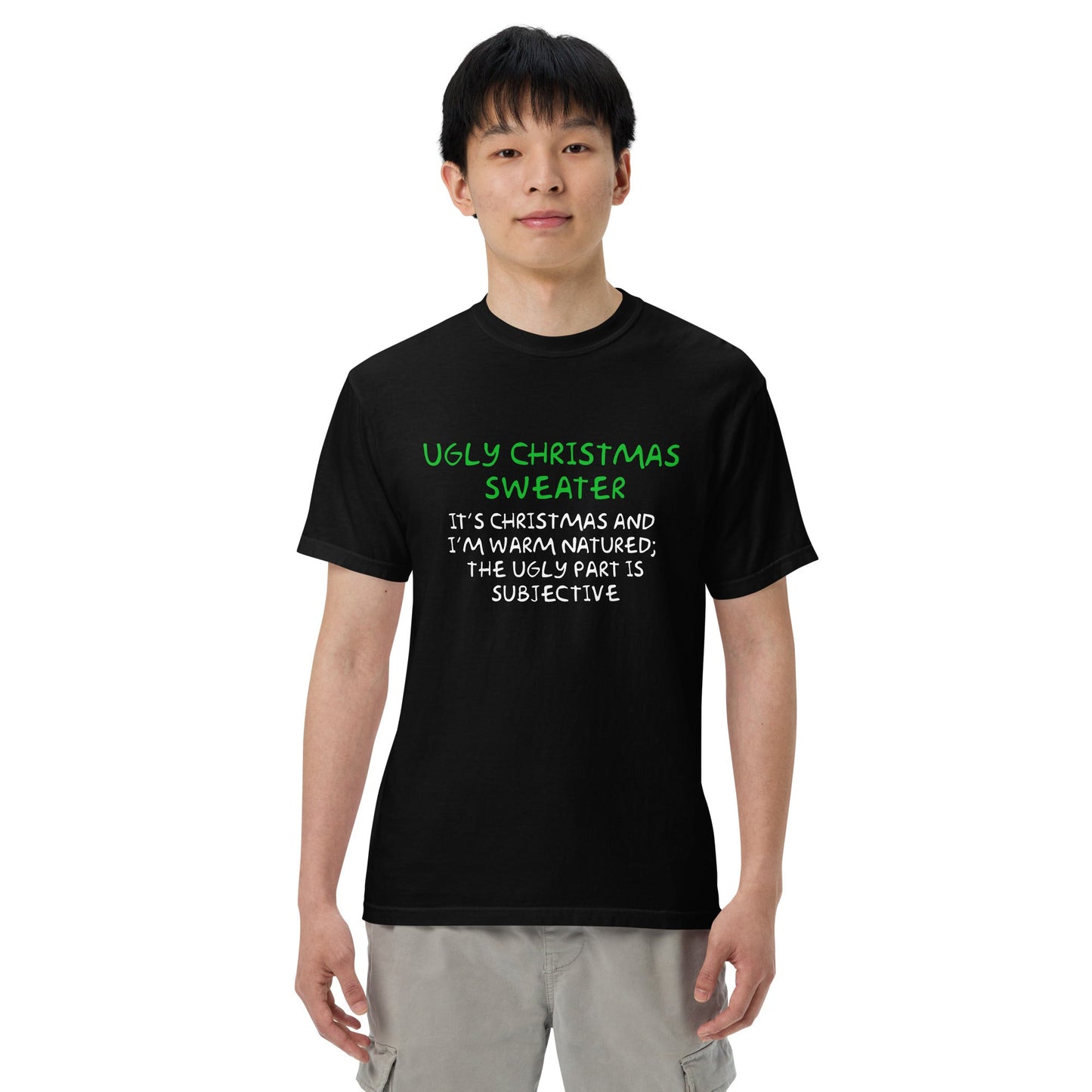 Subjectively Ugly Christmas Sweater T-shirt - The Nerd Supply Company