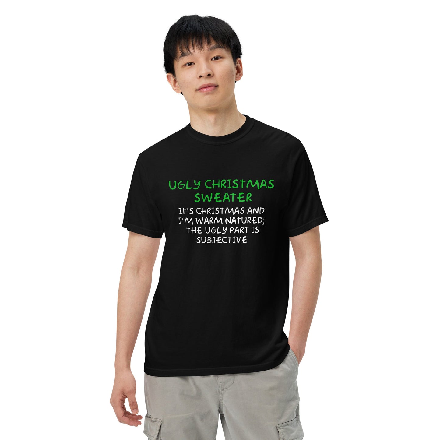 Subjectively Ugly Christmas Sweater T-shirt - The Nerd Supply Company