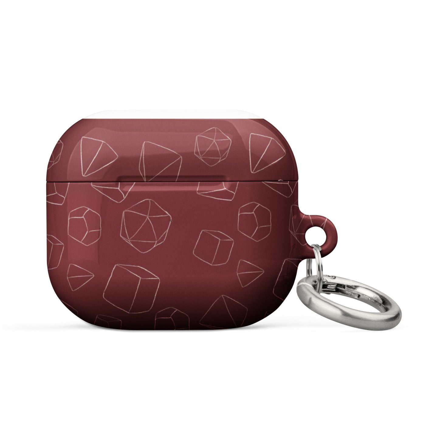 Dice Pattern Case for AirPods® - Red - The Nerd Supply Company