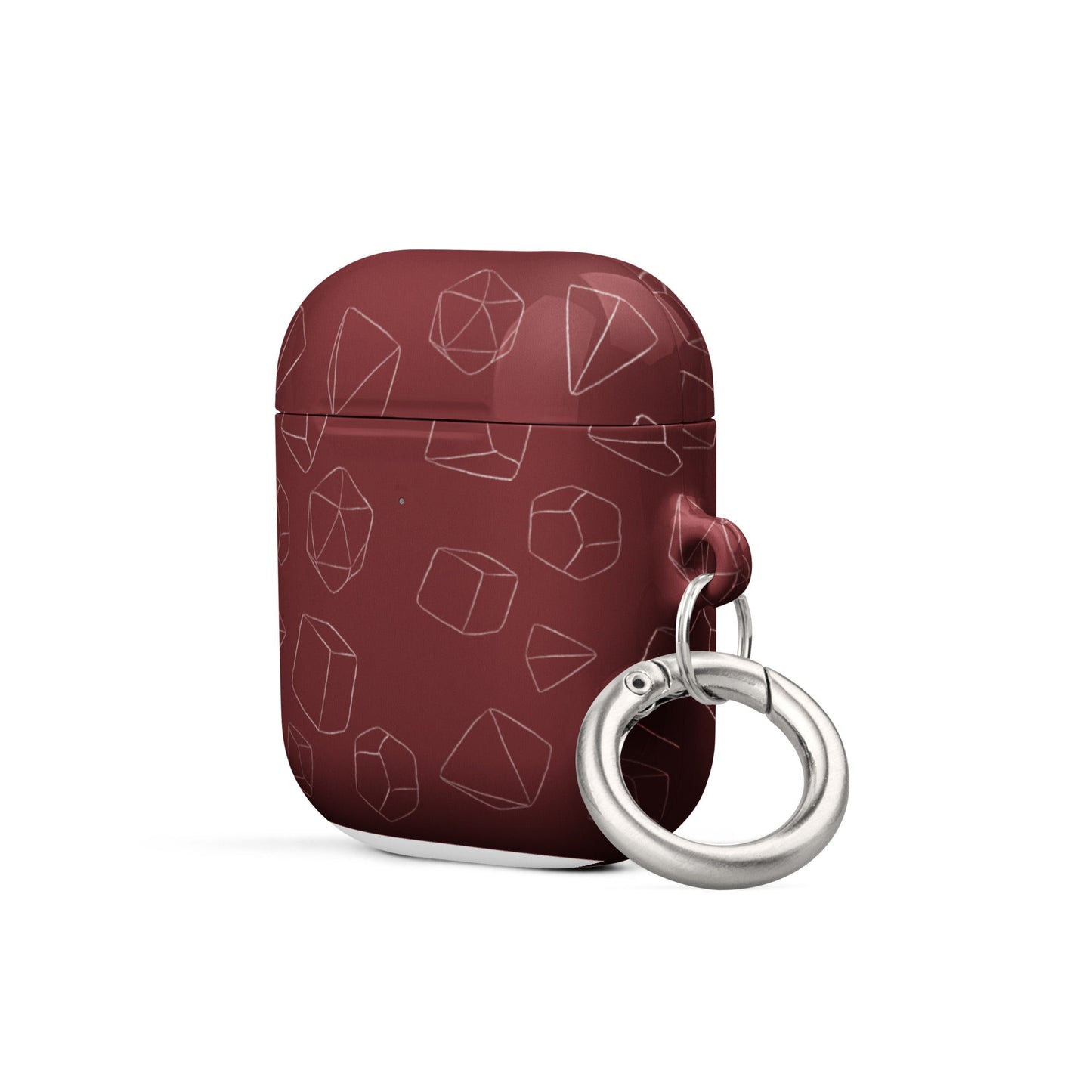 Dice Pattern Case for AirPods® - Red - The Nerd Supply Company