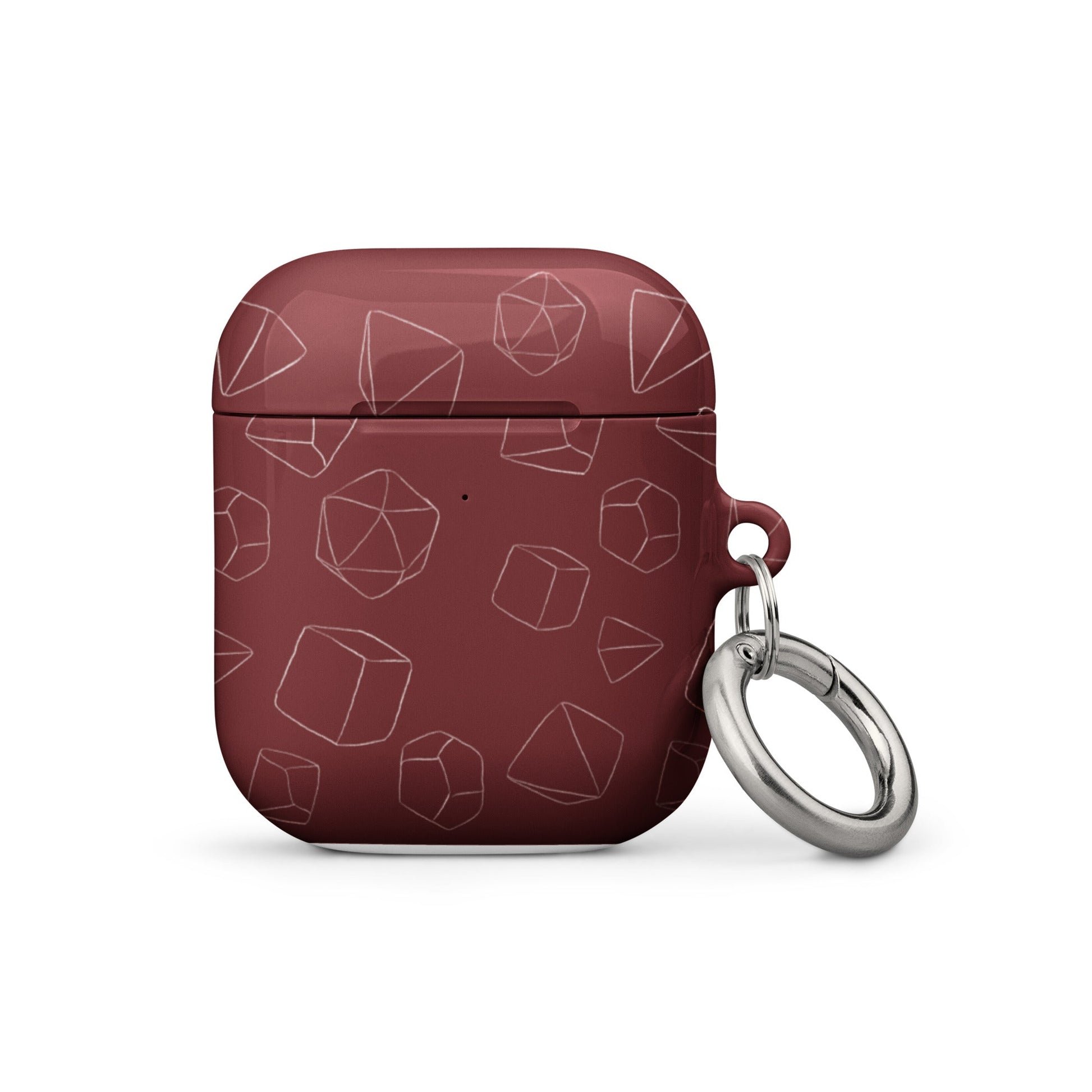 Dice Pattern Case for AirPods® - Red - The Nerd Supply Company