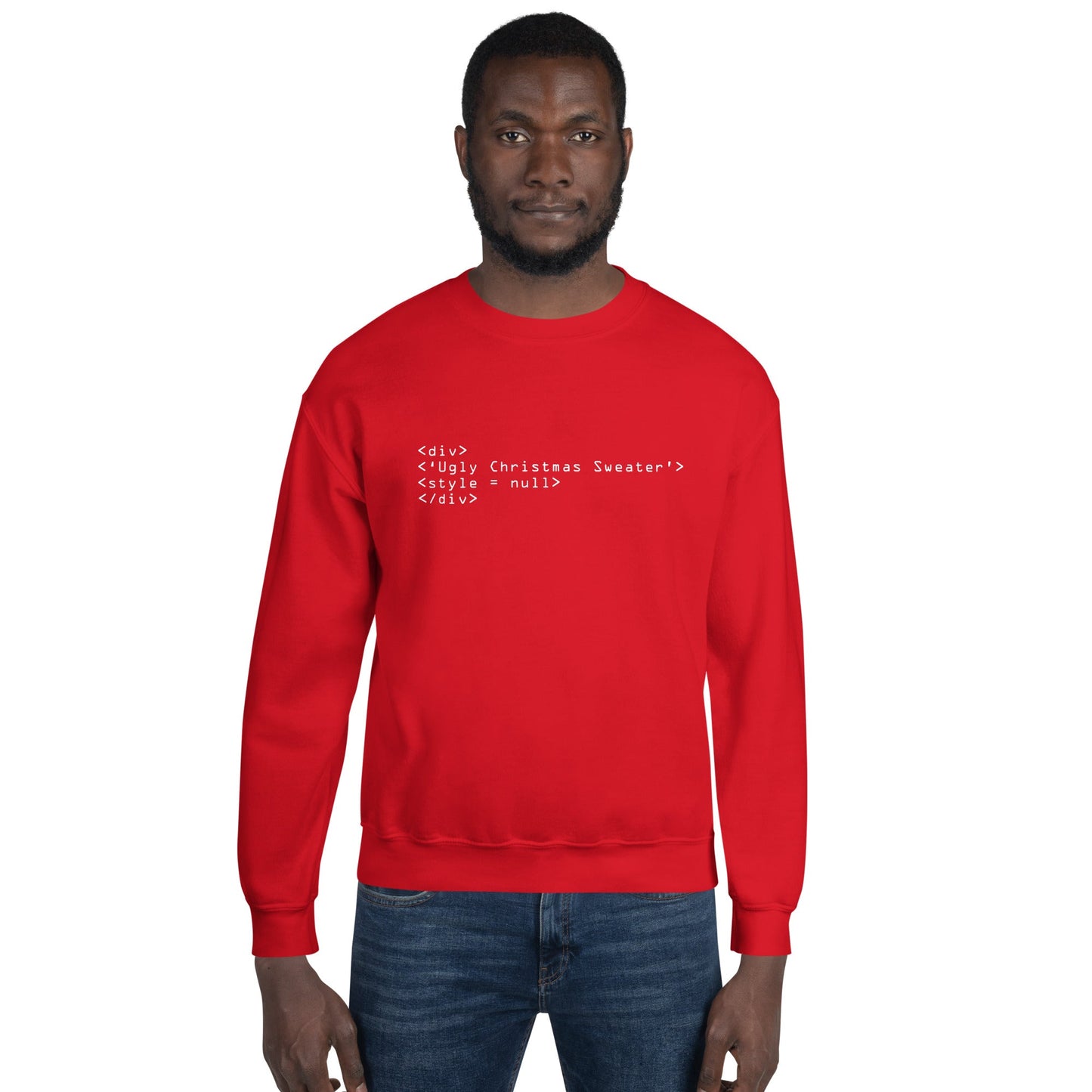 HTML "Ugly Christmas Sweater" sweatshirt - The Nerd Supply Company