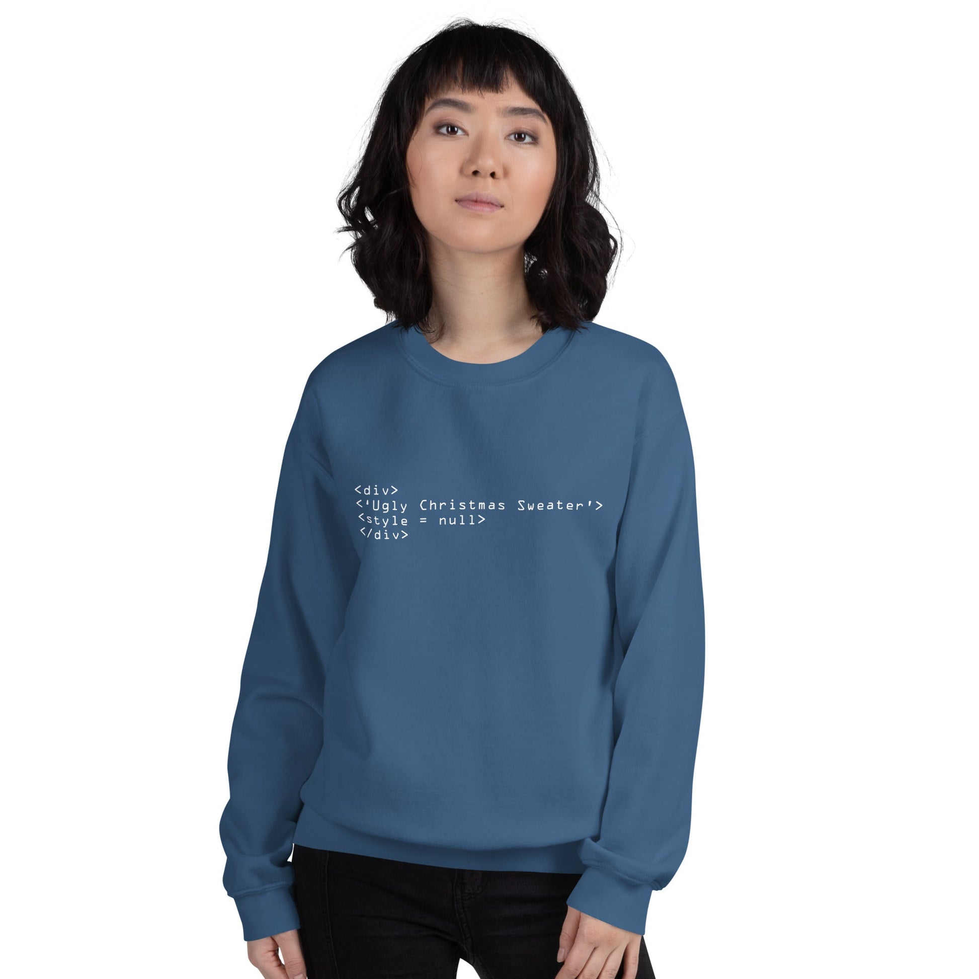 HTML "Ugly Christmas Sweater" sweatshirt - The Nerd Supply Company