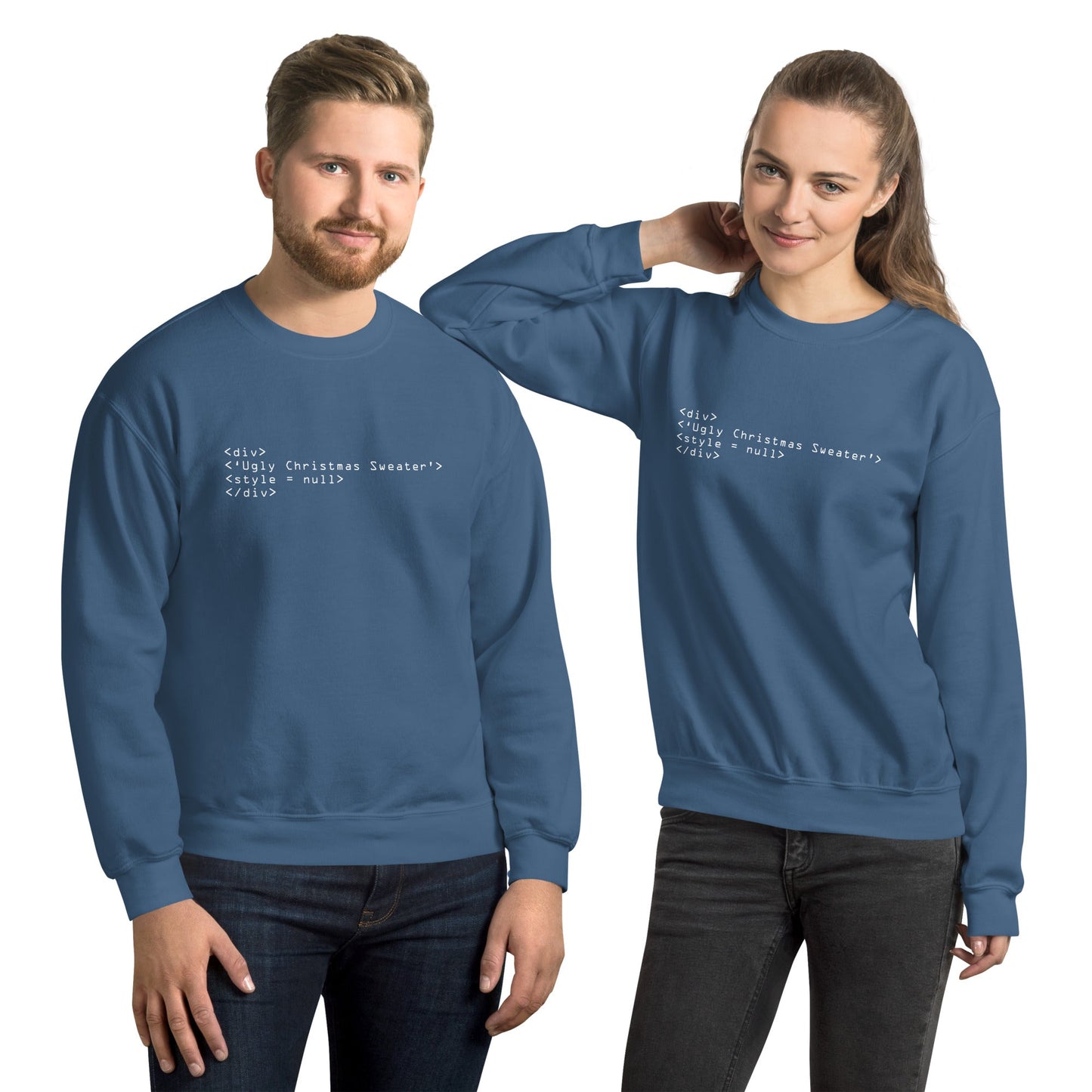 HTML "Ugly Christmas Sweater" sweatshirt - The Nerd Supply Company
