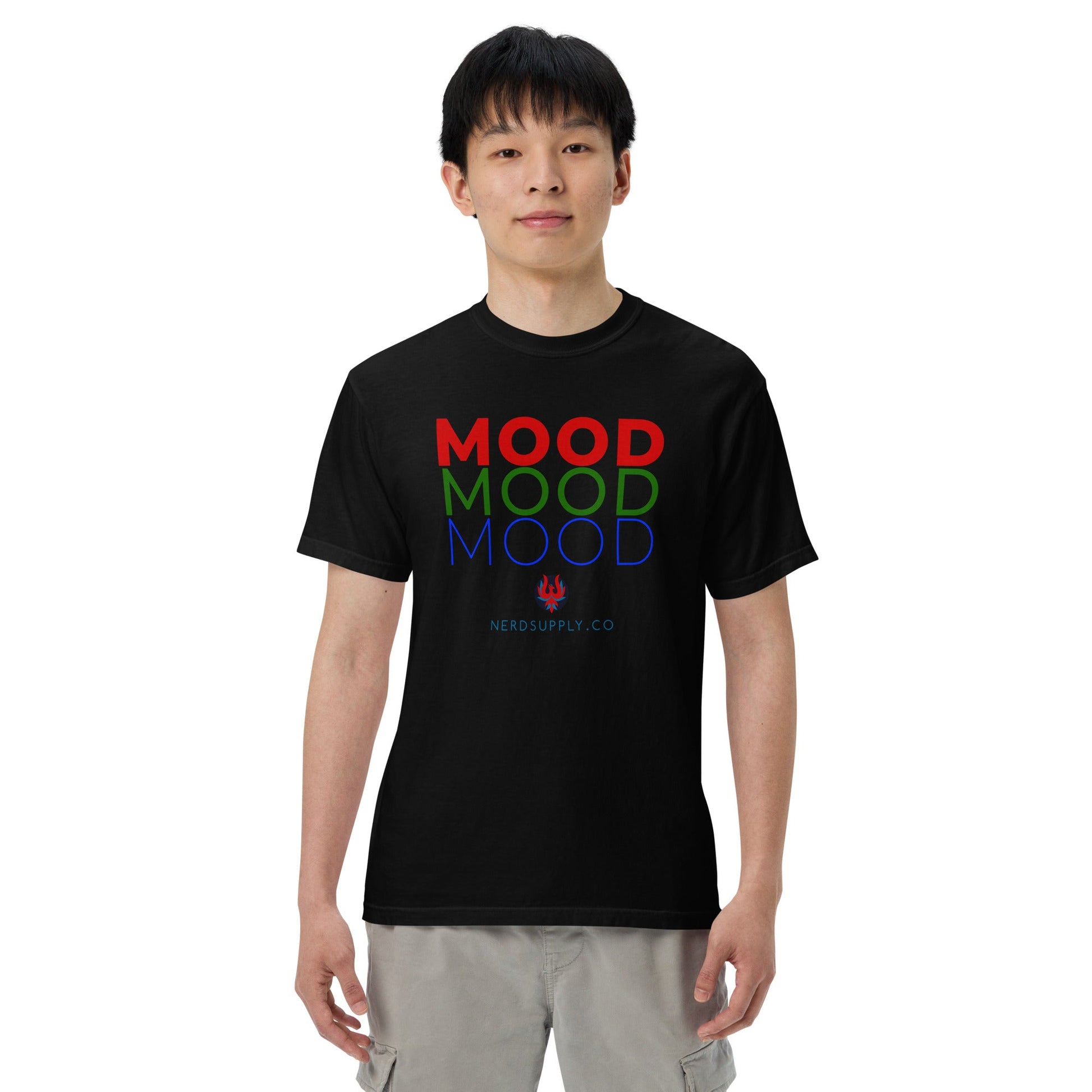 "Mood" in RGB t-shirt - The Nerd Supply Company
