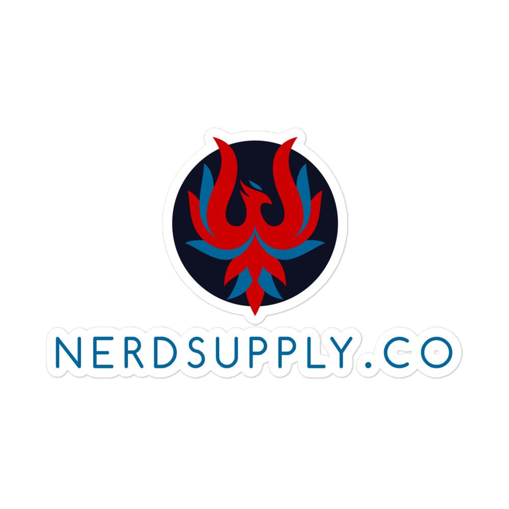 "Nerd Supply Co" Sticker - The Nerd Supply Company