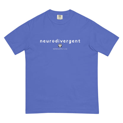 "Neurodivergent" in dyslexic font - t-shirt - The Nerd Supply Company
